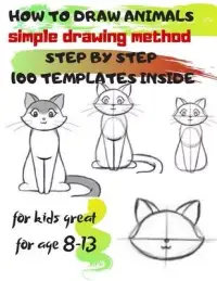 在飛比找博客來優惠-HOW TO DRAW ANIMALS simple dra