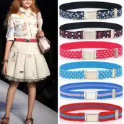Adjustable Belt Kids Children Stretch Elastic Canvas Waistband Easy Buckles B===