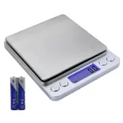 Gram Scale,Capacity 3000g Accuracy 0.1g Mini Food Scales Digital Weight Grams...