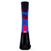 Art + Tech Motion Lamp Speaker LED Light Bluetooth 11.2x40cm Black/Purple