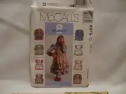 McCall's # 8975 Children's and Girls' Dress and Pinafore Pattern Sz 2-4