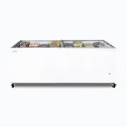 Bromic Refrigeration Bromic Display Chest Freezer Flat Glass Top 670L CF0700FTFG - Commercial Chest Freezers (BR-3735305) - 3735305-NR-BR