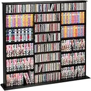 Prepac Triple Width Wall Storage Cabinet Black