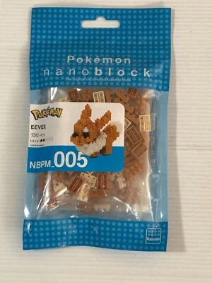 Nanoblock - Pokemon EEVEE (NBPM-005) Building Blocks, Nanoblocks [New/Sealed]