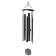 Corinthian Bells Tuned Wind Chime 44 Inch Silver Vein