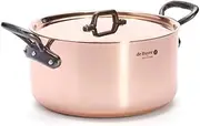 Prima Matera 6466.20 Frying Pan Copper, Orange, 29.5 x 20 x 13 cm