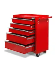 [Giantz] 5 Drawer Trolley Toolbox in Red