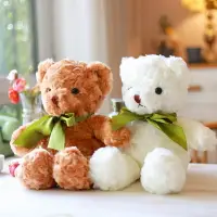 在飛比找樂天市場購物網優惠-絲巾泰迪熊小熊公仔大抱抱熊毛絨玩具熊熊布娃娃玩偶原料生日禮物