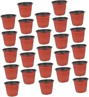 150Pcs Durable Nursery Pots with Drainage Holes for Succulents and Plants Material Planting Containers for Indoor and Outdoor Gardening