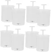 Ipetboom 4sets Face Wash Foamer Bubble Makers Foam Pump for Facial Cleanser Travel-friendly 2pcs*4