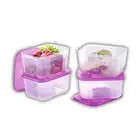 TUPPERWARE Freezermate 650ML (4 Pcs ) Small II Storage Keeper Container Freezer