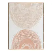 Urban Style Brushmarks Oil Painting Textured Blush Arches