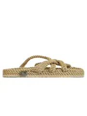 Nomadic State of Mind | Slip On Rope Sandal in Camel | The UNDONE