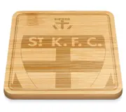 St Kilda Saints AFL Bamboo Cheeseboard Cutting Charcuterie