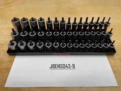 Snap-on Tools NEW BLACK 45pc 3/8" Drive Metric Shallow / Semi / Deep Master Set