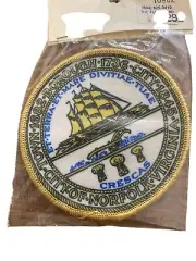 Vintage Souvenir Patch Virginia City of Norfolk New in Package EF2