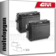 GIVI SIDE-CASE + OBKN37B HOLDER MONOKEY OUTBACK BMW R 1250 GS ADVENTURE 2021 21