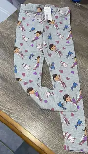 Girls Doc McStuffins Kohl’s leggings Sz Xs 5/6 Nwt Valentine’s Day