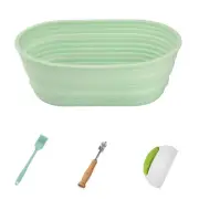 Non-stick Silicon Bread Proofing Basket, Washable Baking Bowl, Home Baking Kit