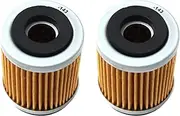 Motorcycle Oil Filter For YFM200 Moto-4 200 TT350 343 TTR230 223 XT125 124 YFB250FW For 125 XC Flame 125(2 pcs)