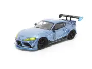 PopRace 1/64 Pandem GR Supra Metallic Blue