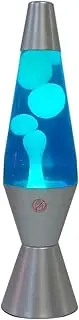 EOE Lava Table Lamp, 36 cm Height, Blue/White