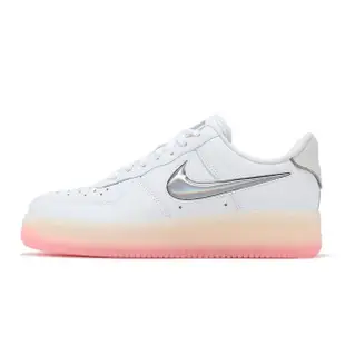 【NIKE 耐吉】休閒鞋 Wmns Air Force 1 Low 白 粉紅 漸層 女鞋 龍年 新年 CNY AF1(FZ5741-191)