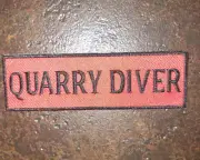 Quarry Diver Patch Scuba Diving Patches