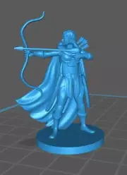 Human Rangers Mini - DND - Pathfinder - Dungeons & Dragons - RPG - Tabletop - mz