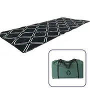DLG Australia 240 x 600 cm Recycled Mat, Black/Light Grey with Bag