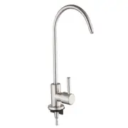 Kitchen Faucets Direct Drinking Tap Black Matte Stainless Steel kitchen Water Filter Tap RO Purify System Reverse Osmosis brushed