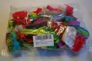 32 Christmas Popping Fidget Toy Key Ring - Silicone Poppers Toy NIP See Pics