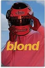 Meiluocan Frank Ocean Blond Music Canvas Poster Canvas Painting Wall Art Picture Home Decor Print For Bedroom Living Room Dorm Study Bar Office 12x18inch(30x45cm)