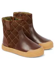 [Petit Nord] Petit Nord Thor leather booties UK 7 brown