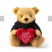 Plush Toy VERDY’S GIFT SHOP Girls Don't Cry × Steiff Black