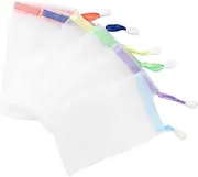 Ipetboom Facial Cleanser Netting for Soap Net Adhesive Soapbar Saver Set of 50 Handmade