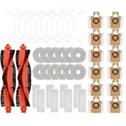 Accessories for M30 Pro Replacement Roller Main Side Brush Hepa Filter Mop Cloth Dust Bag Spare Parts