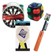 Formula Sports Toys and Games Dart Board Water Cricket Pickleball Bocce Bundle