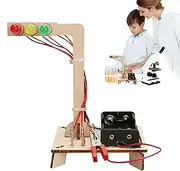 Gungtj Traffic Signal Toy, Early Education Playset, Congestion Torch Model Lamp, Beacon Light Plaything, 2.95x2.56x4.33 Inches, Perfect for Kids, Learning Activities
