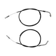 Throttle Cable Push & Pull Set for Honda CB350 CL360 CB400 CB550 CB750 FT500 ...