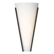 Telbix Saffi 12W LED Tri Colour Frosted Glass Indoor Wall Light