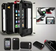 Salesbay Phone Case Heavy Duty Waterproof Shockproof Bumper Aluminum Metal Cover