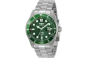 Invicta Men's Pro Diver Quartz Watch with Stainless Steel Strap, Silver, 22 Model: 30020