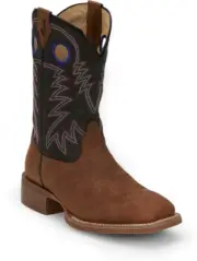 Justin Show Stopper Black Cowhide - Boot Mens Western - Fn7121