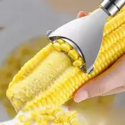 Stainless Steel Corn Peeler – Serrated Cob Shaver & Thresher Cutter Tool