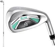 MO Eyes Golf Iron #7 32 Degree Loft - Professional Precision-Crafted Women Men Right Handed Golf Club Irons with Steel/Graphite Rod