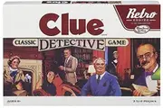 Hasbro Gaming Retro Series Clue 1986 Edition Board Game, Classic Mystery Games for Kids, Family Board Games for 3-6 Players, Family Games, Ages 8+