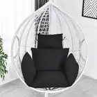 Easy to Clean Egg Chair Padding Rebound Effect Pillow Washable Hanging Basket