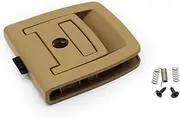 MKVAXR for BMW, X5 X6 Rear Trunk Mat Handle Boot Floor Carpet Handle Replacement Car Accessories E70 E71 E72 F15 F16 F07 51479120283 Boot Mat Handle(Model B Beige)