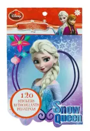 Disney Frozen Sticker Book Christmas Edition ~ Snow Queen (120 Stickers)